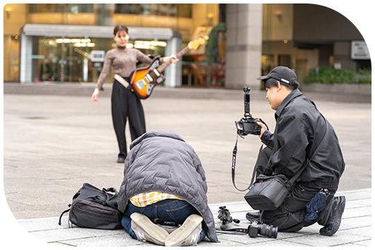 写真集撮影を体験しました