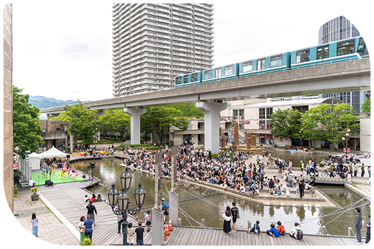 六甲アイランドウェルカムフェスティバルに参加