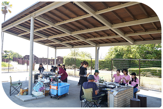KOBE DECO GIRLS 集合！BBQ大会開催