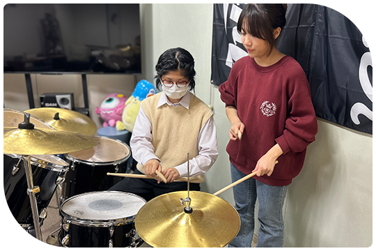 ドラム教室開催