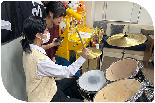 ドラム教室開催
