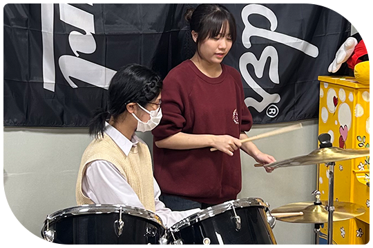 ドラム教室開催