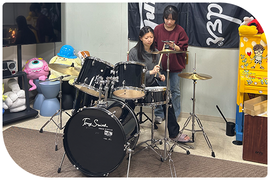 ドラム教室開催
