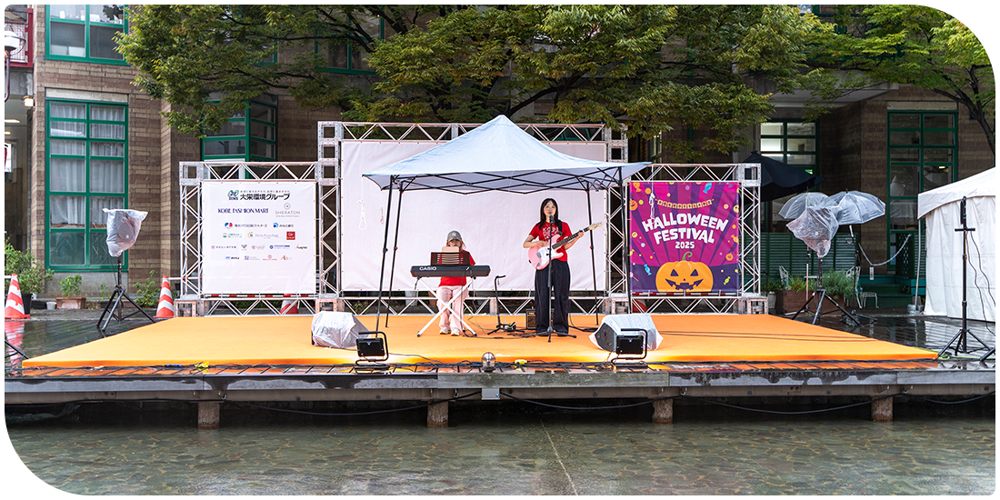 ハロウィーンフェスティバル2025ブースサポートに参加