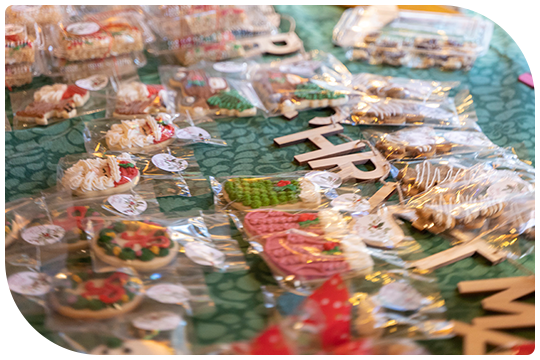 CHIC WINTER BAZAARブースサポートに参加