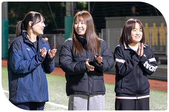 女性のためのサッカー教室に参加しました